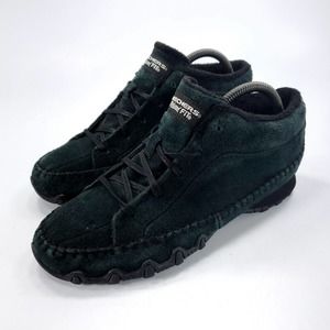 Skechers Bikers Totem Pole Outdoor Chukka Boot Womens Size 8.5 49013 Black